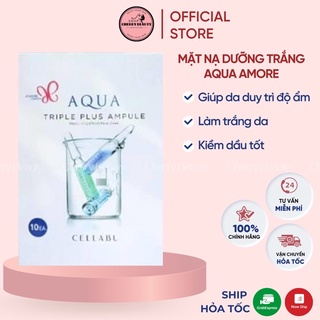 Mặt Nạ Amore Pacific Cellabu Aqua Ampoule Mask Cấp Nươc Kiềm Dầu Trắng Da Dạng Giấy Chứa 30ml Tinh Chất date 2025