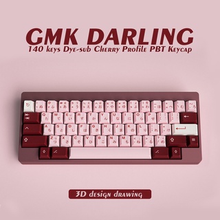 Bộ phím bấm thay thế 130 món cho cherry mx switch mechanical pbt keycaps 130
