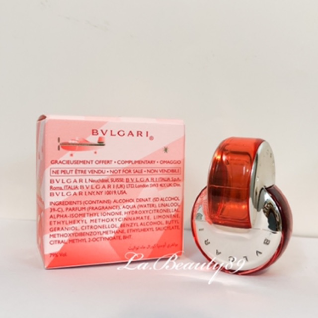 [ mini ] Nước hoa nữ mini Bvlgari Omnia Coral EDT 5ml