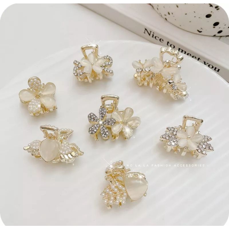 Kathy's Shop - Kẹp tóc đính đá, hạt châu thời trang