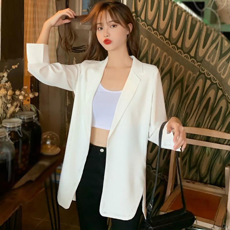 Áo Khoác Blazer Nữ Dáng Rộng Phong Cách Hàn Quốc | BigBuy360 - bigbuy360.vn