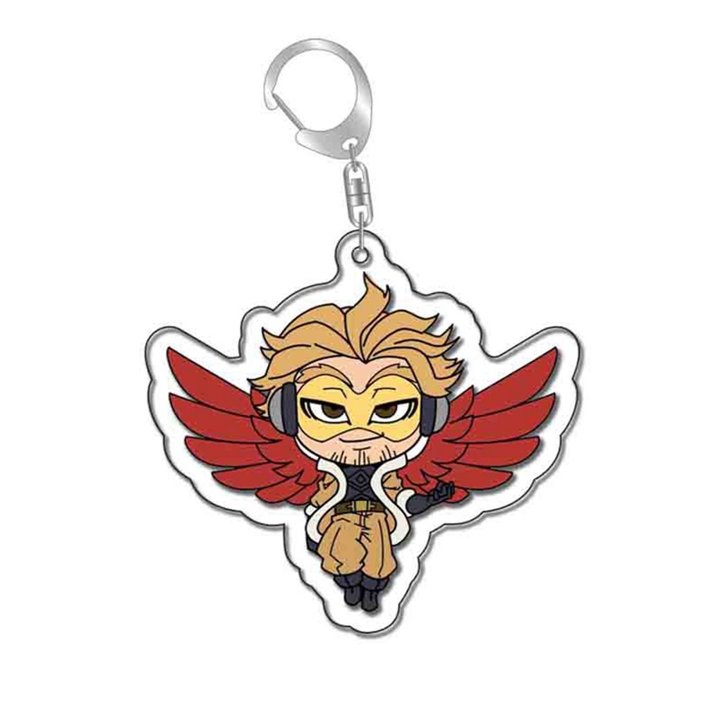 Móc Khóa Acrylic Hai Mặt Trong Suốt Họa Tiết Anime My Hero Academia