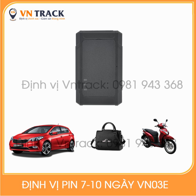 Định Vị Không Dây Pin 7-10 Ngày Nghe Âm Thanh Xung Quanh Không Cần Lắp Đặt | Chính Hãng VNTRACK