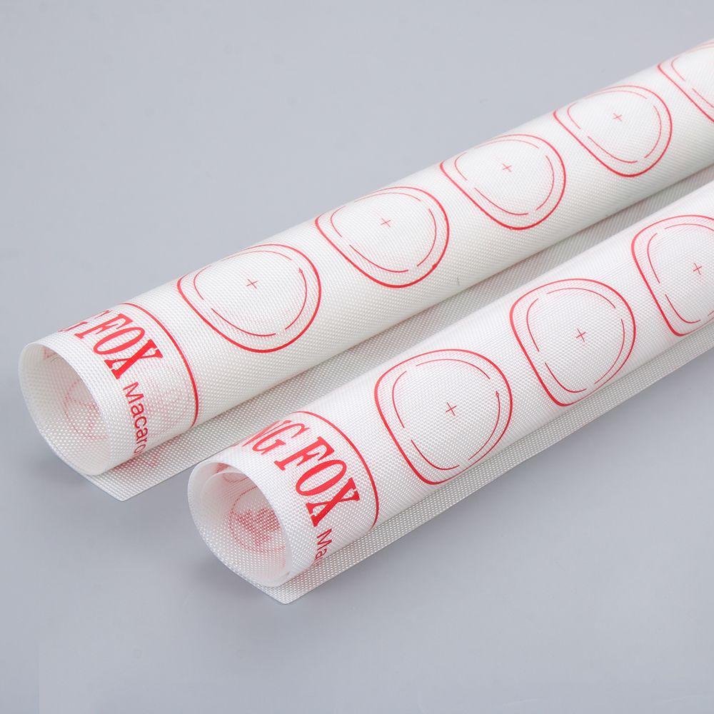 LEISURE Thảm Nướng Bánh Macaron Bằng Sợi Thủy Tinh Chịu Nhiệt Chống Dính