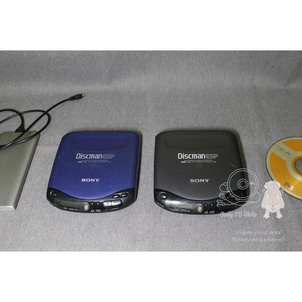 Máy nghe đĩa CD Sony Dicsman D-235
