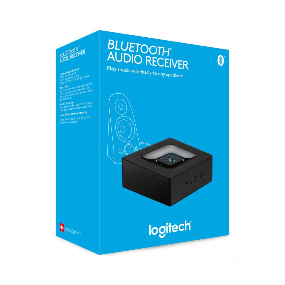 [FREE SHIP] Bộ Chuyển Đổi Bluetooth Logitech Bluetooth Audio Receiver Cho Loa Vi Tính - Chính Hãng Phân Phối