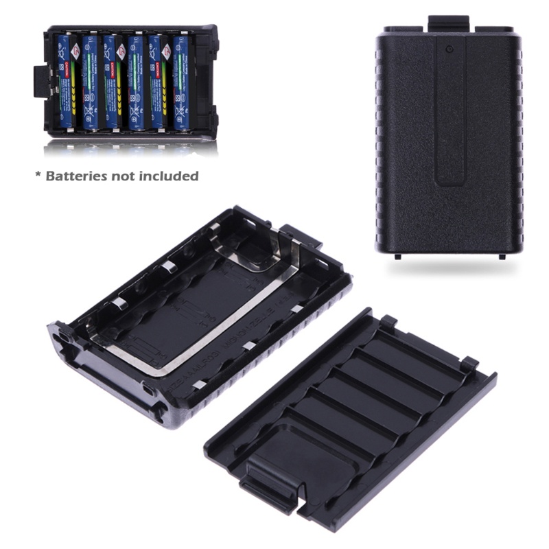 Hộp Pin 6 Pin AAA Hai Chiều Thay Thế Cho UV-5R 5RE
