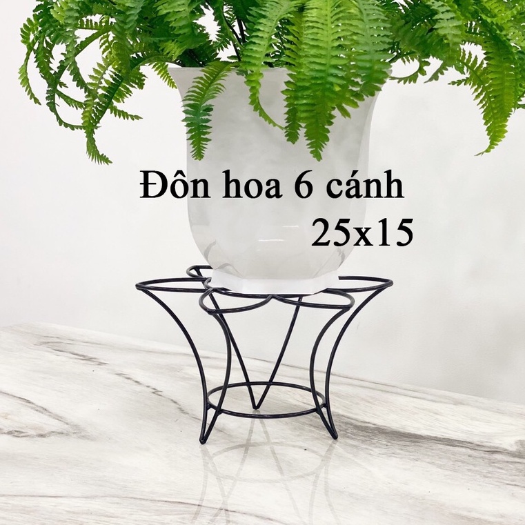 ĐÔN SẮT CHẬU CÂY, CHÂN GIÁ ĐỠ CHẬU CÂY, CHÂN KÊ CHẬU, ĐÔN SẮT, ĐÔN KIỂU