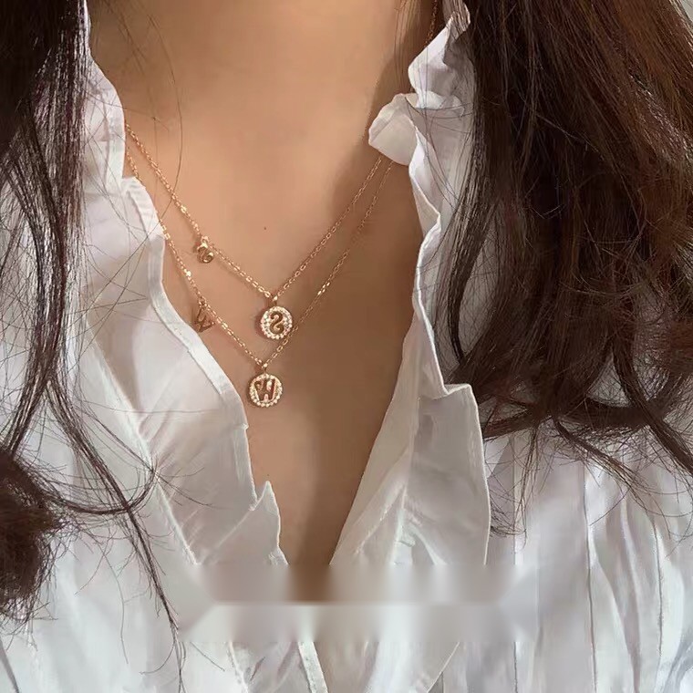 Dây chuyền bạc ý 925 mạ vàng 18k nữ tính CECY-2702