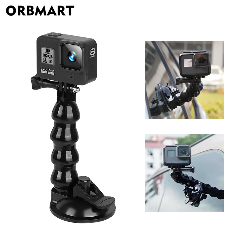Giá Đỡ Gắn Kính Chắn Gió Xe Hơi Thông Minh Cho GoPro hero 11 10 9 8 DJI