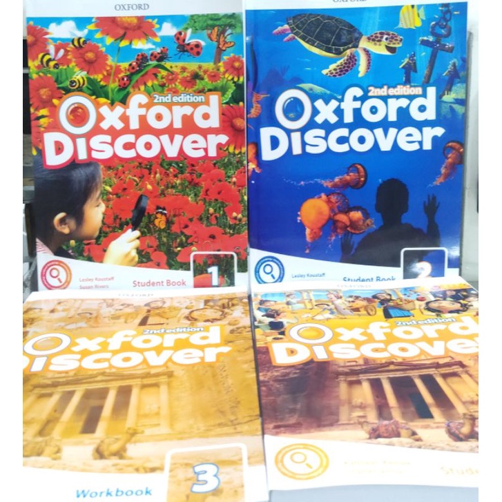 Oxford discover 2nd level 1,2,3