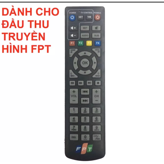 Điều khiển đầu thu truyền hình FPT