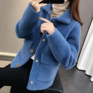 Sẵn_Áo khoác lông thỏ