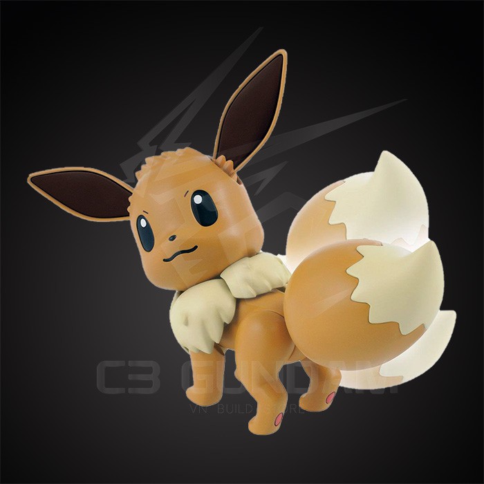 MÔ HÌNH LẮP RÁP BANDAI POKEMON PLAMO 042 EEVEE