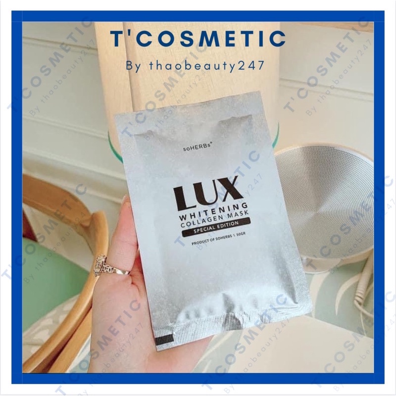 Ủ Dịch Yến Tươi Collagen Truyền Trắng Lux soHERBs | BigBuy360 - bigbuy360.vn