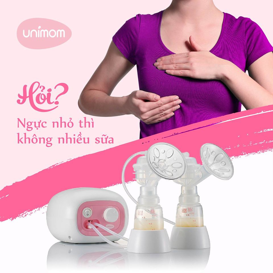 Máy hút sữa điện đôi Unimom Forte