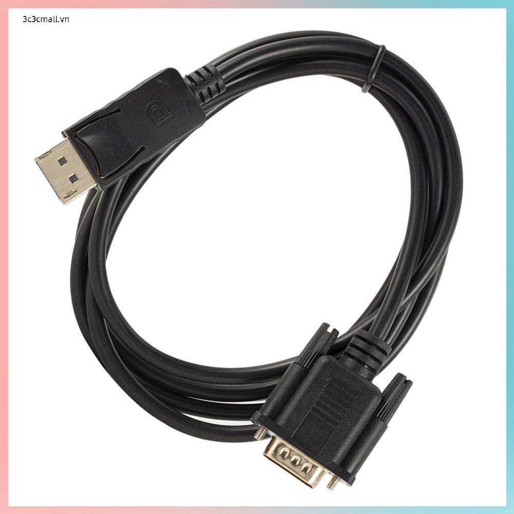 ✨chất lượng cao✨Displayport To Vga Converter Dp Male To Vga Cable Adapter 1080P Display Port