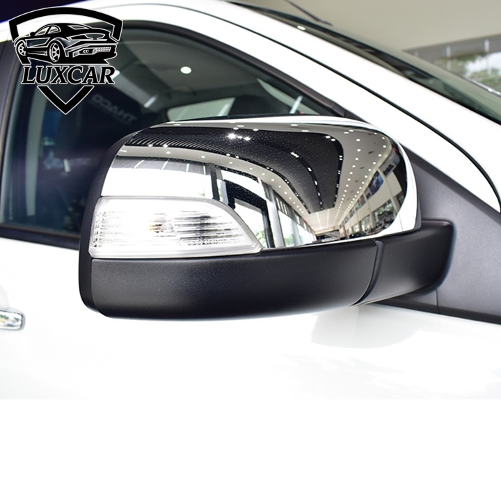 Ốp gương chiếu hậu MAZDA BT50 mạ Crom cao cấp LUXCAR