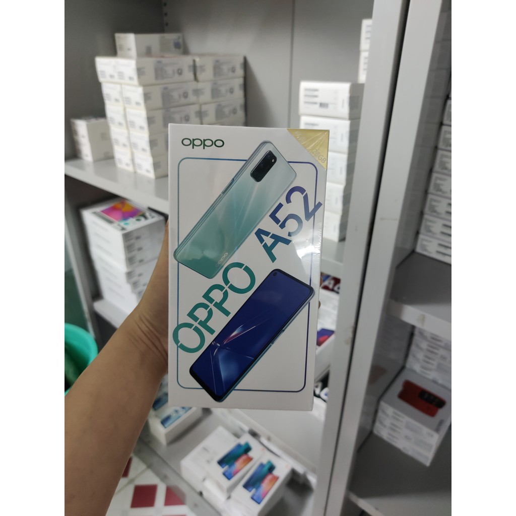 Điện thoại Oppo A52 | Bộ nhớ trong 128GB | Hàng chính hãng, mới 100%, Nguyên Seal | Bảo hành 12 tháng trên toàn quốc