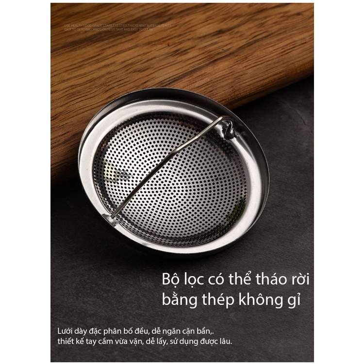 Phễu lọc đa chức năng, cho trà, cà phê, dầu, bột, nước sốt, đậu nành, chất  liệu thép không gỉ - LOKING