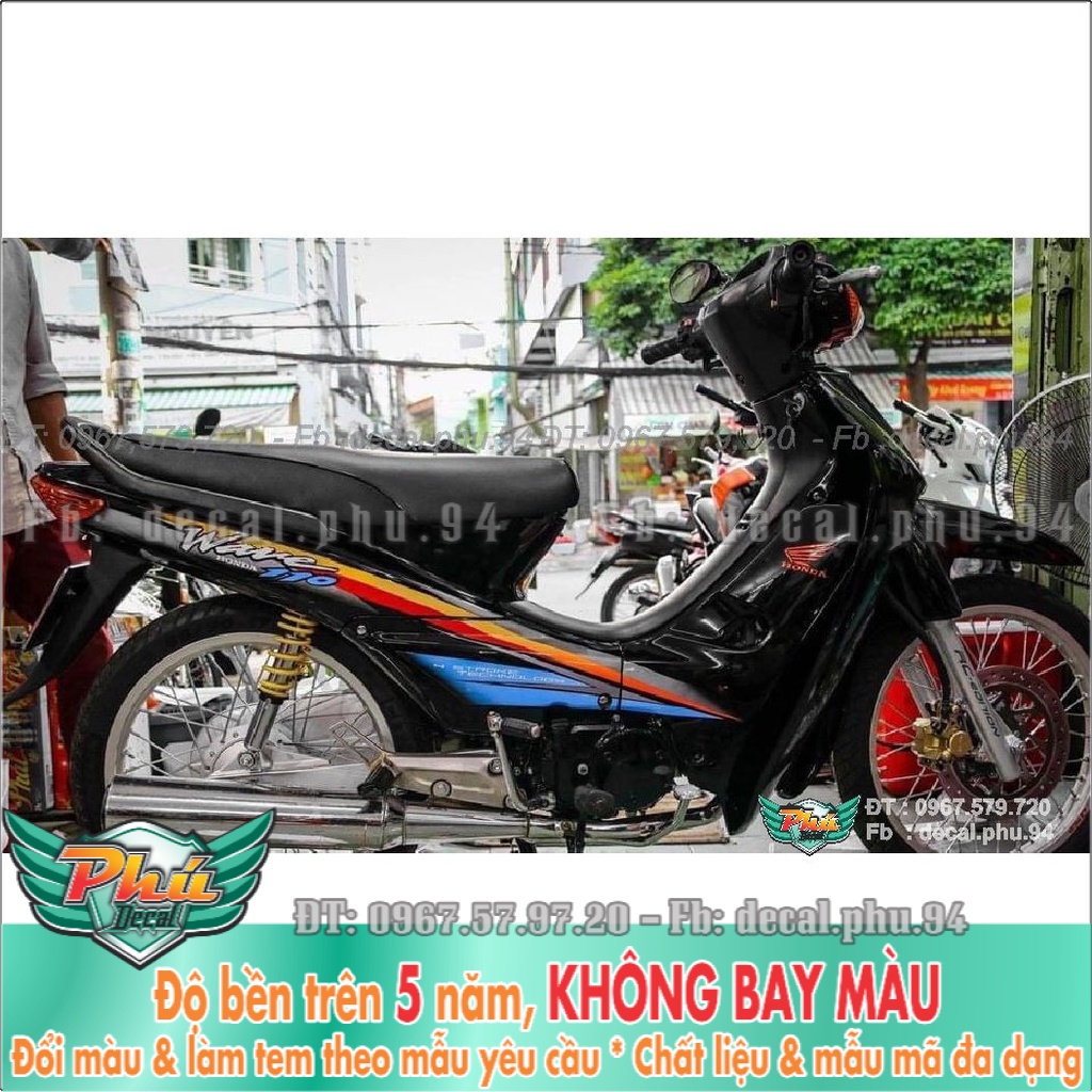 Tem Rời Wawe Nhỏ đen (K) -1