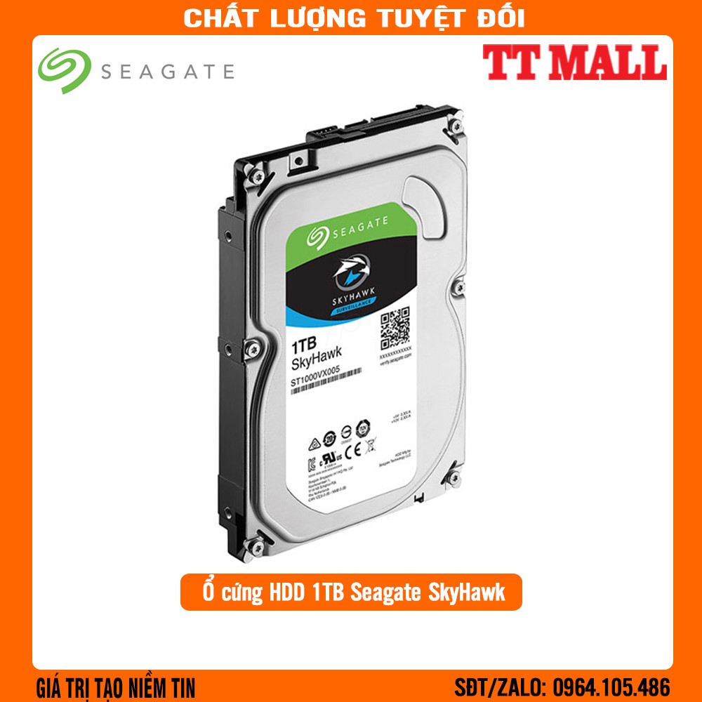 Ổ cứng HDD Seagate Skyhawk 1TB