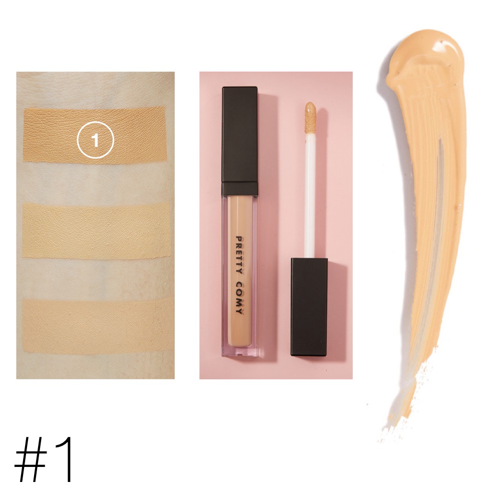 ♕ Kem che khuyết điểm dạng lỏng Pretty Comy che phủ toàn diện | BigBuy360 - bigbuy360.vn