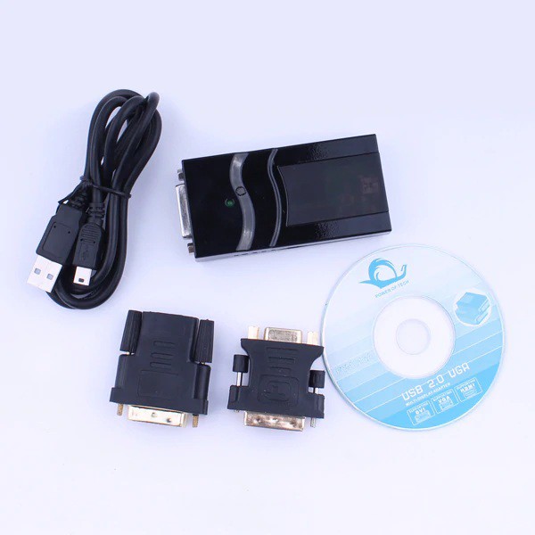 Thiết bị kết nối từ USB 2.0 PC, Laptop sang cổng DVI, VGA,HDMI  FY-1016A