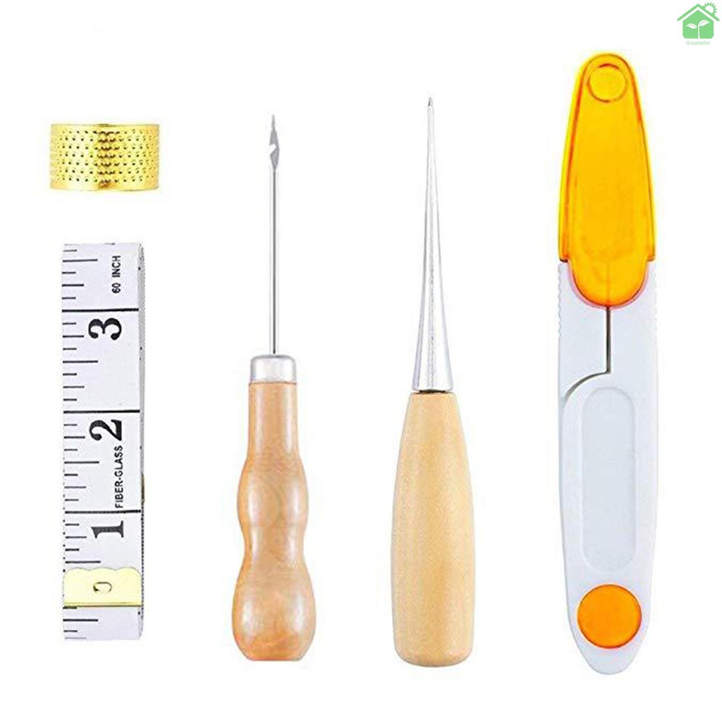 Set 25 Kim May Đồ Da / Vải Canvas Chuyên Dụng Diy