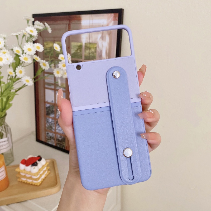 Ốp Điện Thoại Da Gập Dành Cho Samsung Galaxy Z Flip 4 Z Flip4