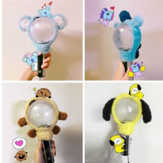 Bọc mũ áo case  cho lightstick BTS Bomb (sẵn)
