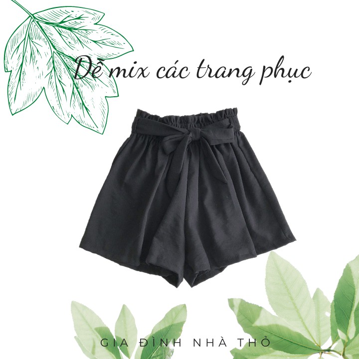 Quần đùi đũi cho nữ, bé gái size đại từ 30-52kg