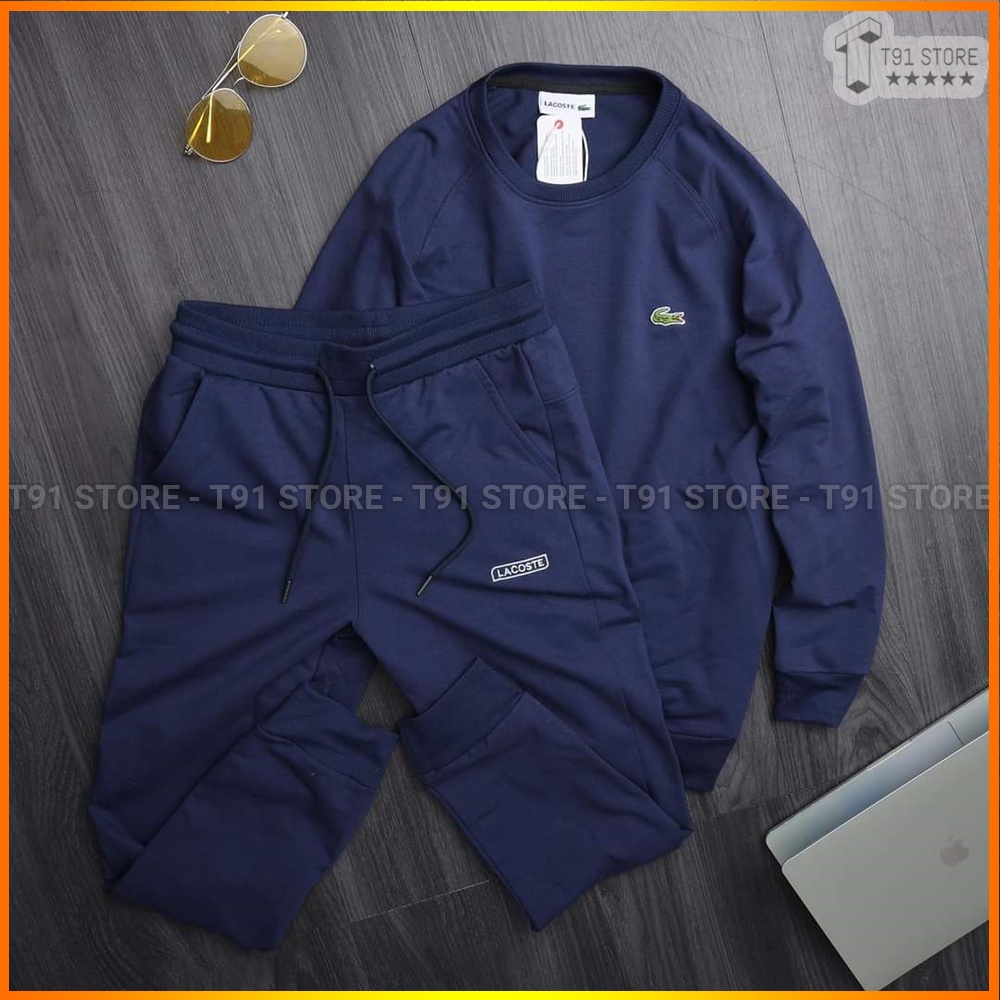 Bộ thể thao nam🔥FREESHIP🔥 Bộ quần áo thu đông dài tay, cổ tròn chất liệu cao cấp - Phom dáng chuẩn- Phù hợp mọi lứa tuổi