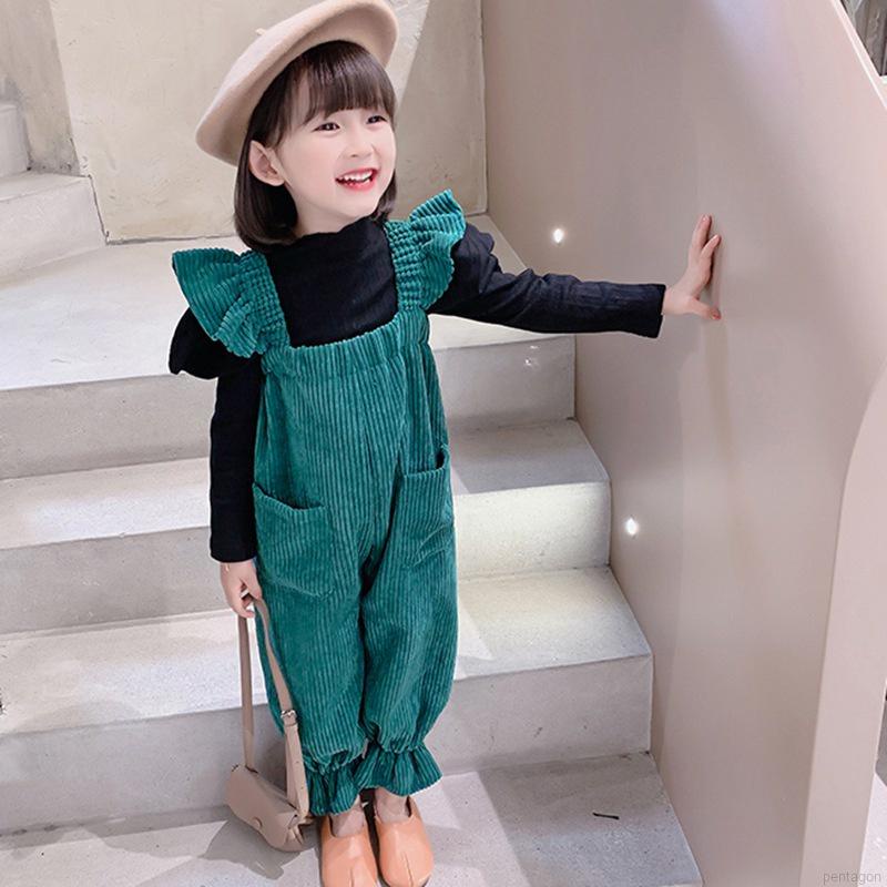 Bộ áo liền quần tay dài thời trang cho bé gái 3-8 tuổi