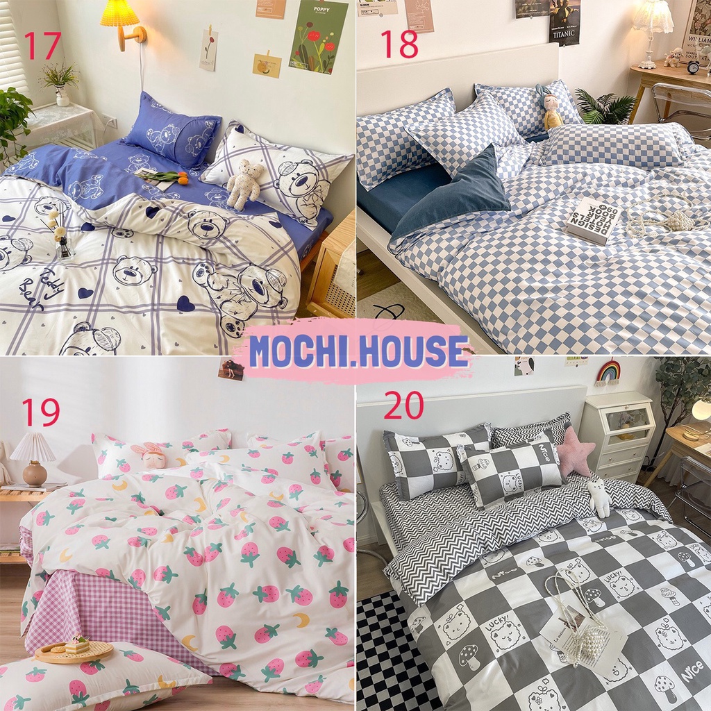 [DÀNH CHO NỆM CAO] SET CHĂN GA GỐI POLY COTTON NHIỀU MẪU MỚI NHẤT, GA GIƯỜNG ĐẸP | BigBuy360 - bigbuy360.vn