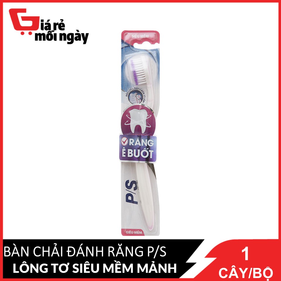 Bàn Chải Đánh Răng P/S Lông Tơ Siêu Mềm Mảnh