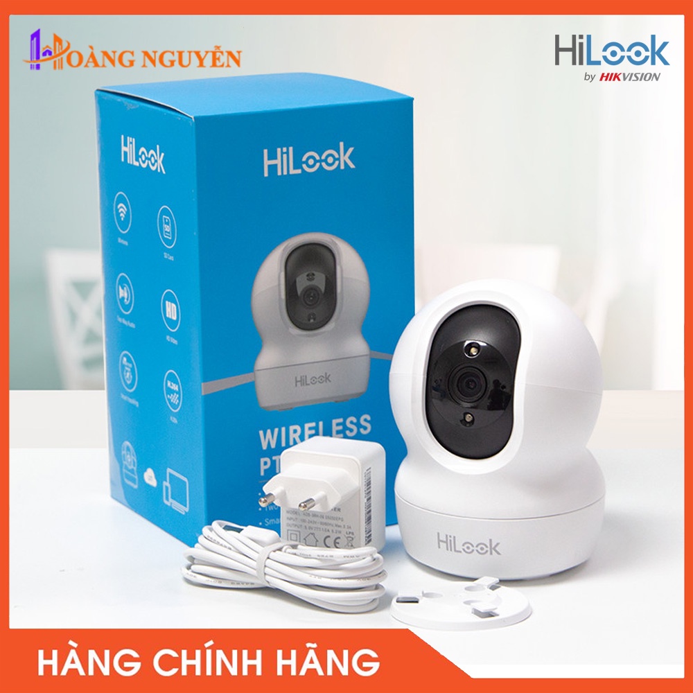 [NHÀ PHÂN PHỐI] Camera Wifi HiLook Hikvision P220 Full HD 1080P 2MP - Camera Không Dây Quay Quét 360, Siêu Đẹp, Siêu Bền