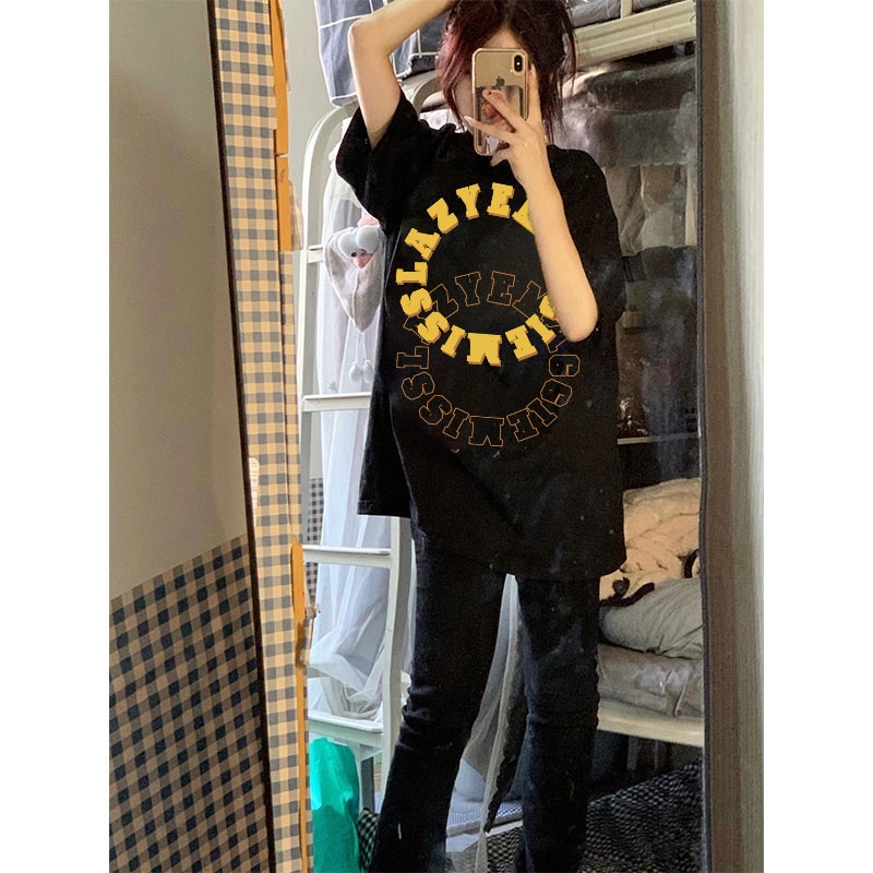 NRVP Áo Thun Tay Ngắn Cổ Tròn Thời Trang Mùa Hè Phong Cách Hàn Quốc 2022