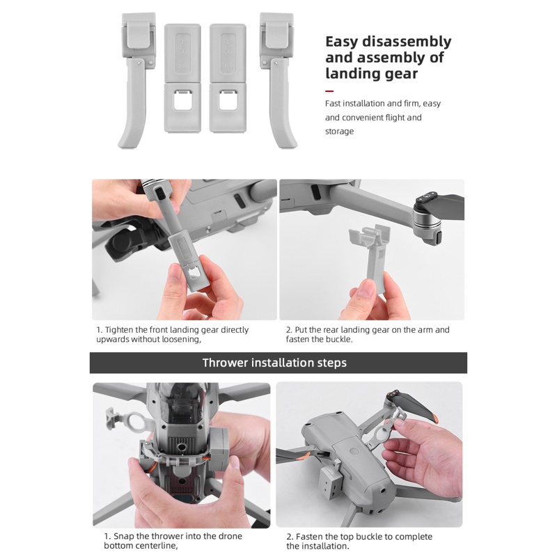 Thiết Bị Thả Khí Thả Nhanh Cho AIR 2S / AIR 2 Đám Cưới