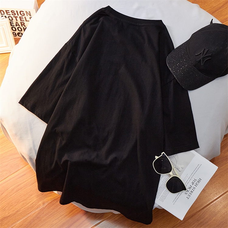 NRVP Áo Thun Cổ Tròn Ngắn Tay Thời Trang Mùa Hè Hàn Quốc 2022 Dành Cho Nữ