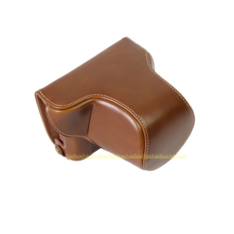 Túi Da Đựng Máy Ảnh Fujifilm X-A7 XA7 Với Lens 15-45mm Sang Trọng