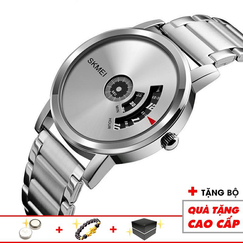 Đồng hồ nam điện tử chống nước, chống xước dây thép không gỉ hiển thị phong cách độc đáo Skmei 1260