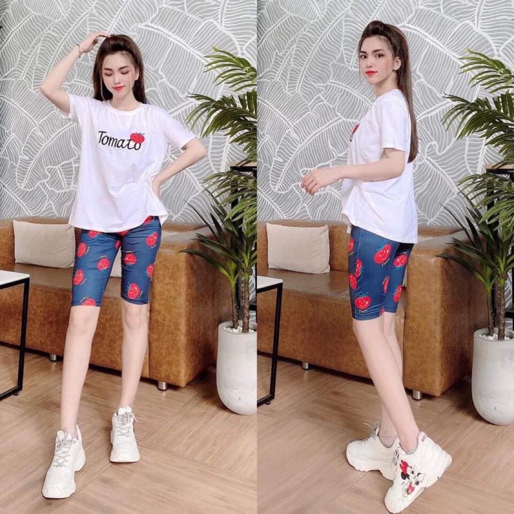 SET BỘ THỜI TRANG LỬNG CÀ CHUA SIÊU DỄ THƯƠNG