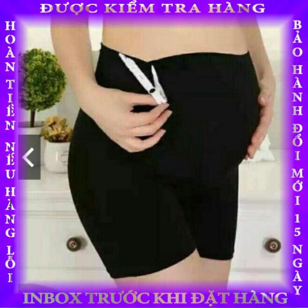 Quần bầu mặc trong váy cho bà bầu chất cotton xuất xưởng đẹp mịn mát thuanguyen