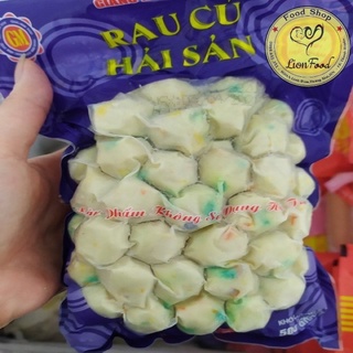 Viên rau củ hải sản túi 500g [chỉ giao hoả tốc tại Hà Nội]