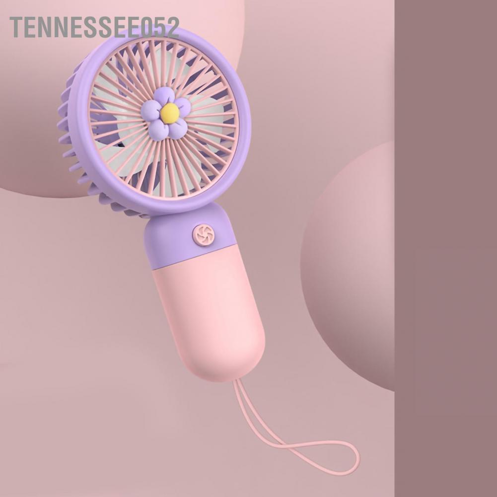 Quạt Sạc Usb Cầm Tay Hình Trái Cây/Hoa Dễ Thương Quạt cầm tay Silicone Mềm Mini USB C