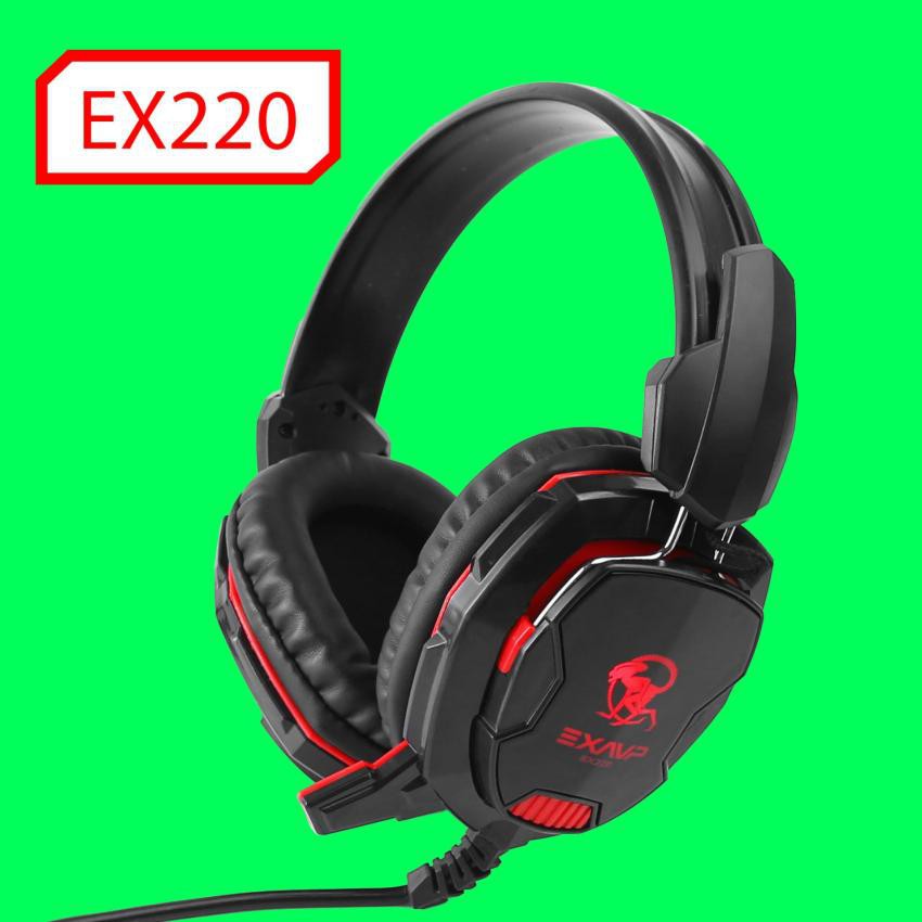 Tai nghe EXAVP EX220 LED chuyên dùng cho Gaming siêu bền âm thanh cục hay bảo hành chính hãng 12 tháng 1 đổi 1 | BigBuy360 - bigbuy360.vn