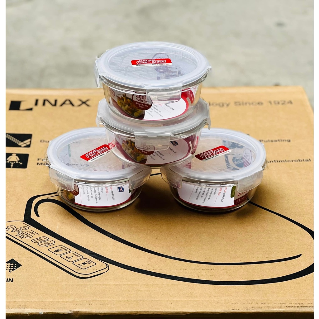 Hộp thuỷ tinh tròn 600ml LocknLock LLG827PG