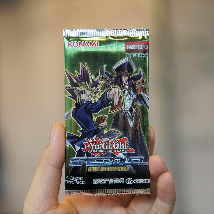 Túi thẻ bài yugioh Speed Duel: Arena of Lost Souls - 4 lá bài mỗi pack