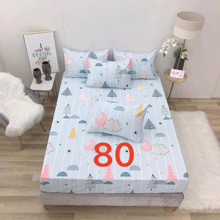 BỘ CHĂN GA GỐI (4 MÓN) CHẤT COTTON LỤA